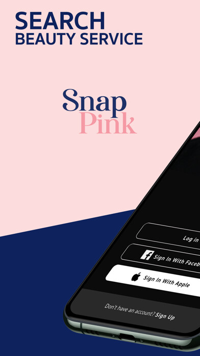 Emulate iPhone app SnapPink: Shop for beauty&spa using MyAndroid