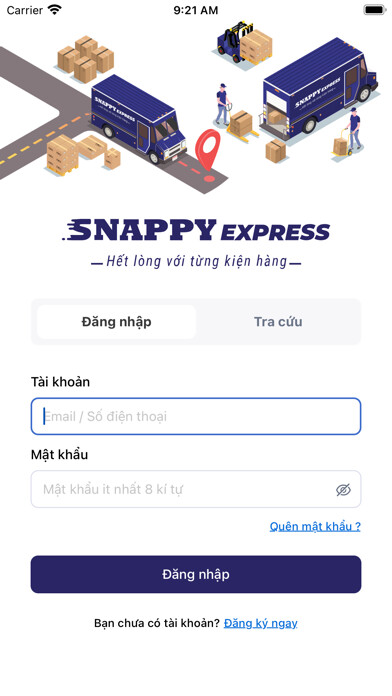 Emulate iPhone app Snappy Express using MyAndroid Emulate iPhone app Snappy Express using MyAndroid