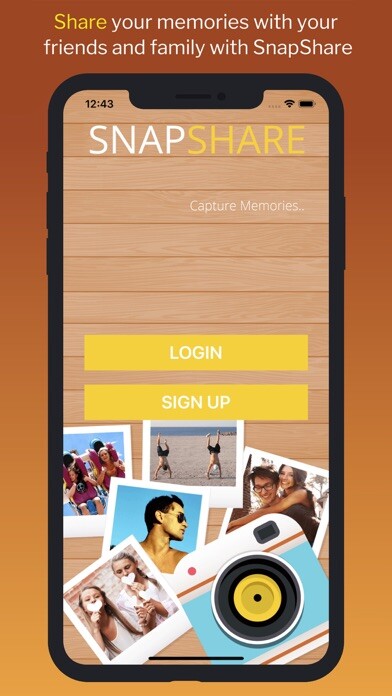 Emulate iPhone app SnapShare Lite using MyAndroid