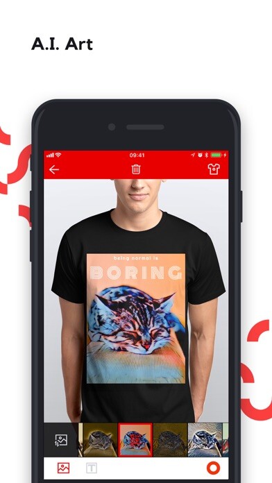 Emulate iPhone app Snaptee|Print,Design,Clothing using MyAndroid Emulate iPhone app Snaptee|Print,Design,Clothing using MyAndroid