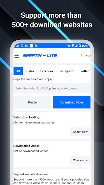 Run android online APK Snaptik - Video no watermark from MyAndroid or emulate Snaptik - Video no watermark using MyAndroid Run android online APK Snaptik - Video no watermark from MyAndroid or emulate Snaptik - Video no watermark using MyAndroid