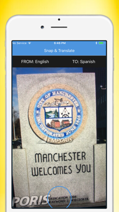 Emulate iPhone app Snap & Translate Pro using MyAndroid Emulate iPhone app Snap & Translate Pro using MyAndroid