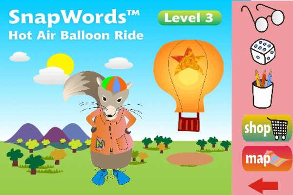 Emulate Android APK SnapWordsA (Unreleased)