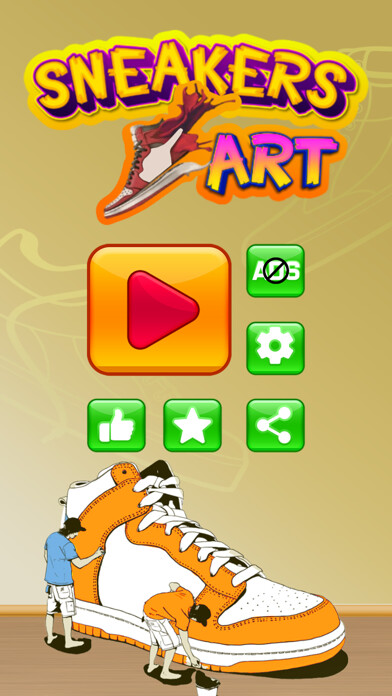 Emulate iPhone app Sneaker Art 3D Coloring Design using MyAndroid Emulate iPhone app Sneaker Art 3D Coloring Design using MyAndroid