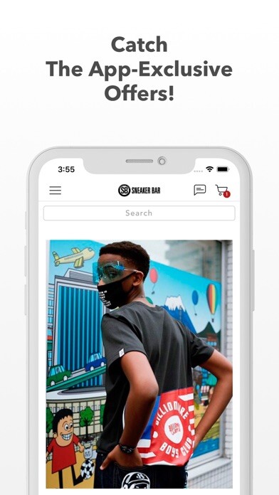 Emulate iPhone app SneakerBar using MyAndroid