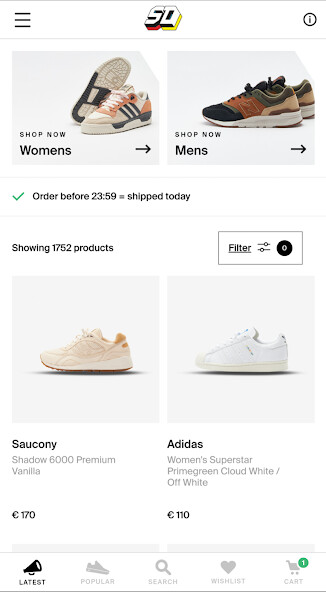 Run android online APK Sneaker District from MyAndroid or emulate Sneaker District using MyAndroid