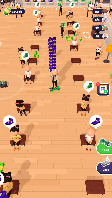 Emulate iPhone app Sneaker Shop 3D using MyAndroid