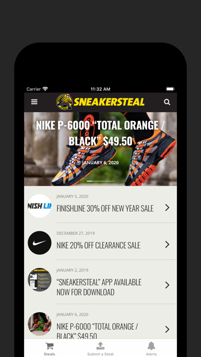 Emulate iPhone app SNEAKERSTEAL using MyAndroid Emulate iPhone app SNEAKERSTEAL using MyAndroid