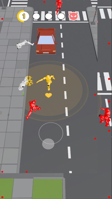 Emulate iPhone app Sneaky Warriour 3D using MyAndroid
