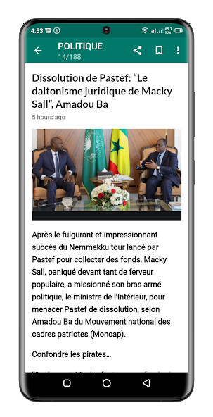 Run android online APK Sénégal Actualités. from MyAndroid or emulate Sénégal Actualités. using MyAndroid Run android online APK Sénégal Actualités. from MyAndroid or emulate Sénégal Actualités. using MyAndroid