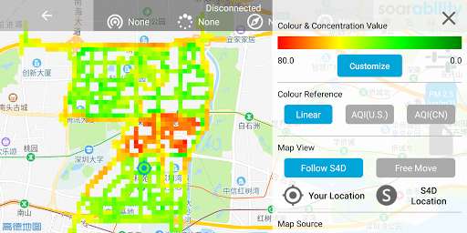 Run android online APK Sniffer4D Mapper from MyAndroid or emulate Sniffer4D Mapper using MyAndroid