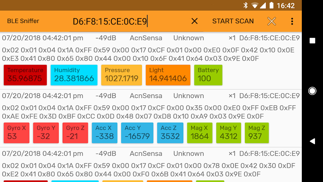 Run android online APK Sniffer from MyAndroid or emulate Sniffer using MyAndroid