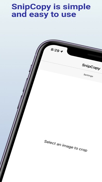 Emulate iPhone app SnipCopy using MyAndroid