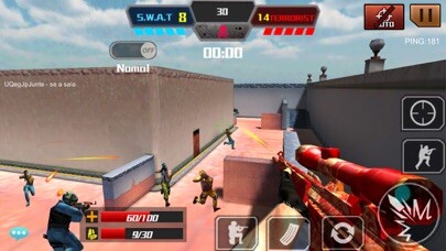 Emulate iPhone app Sniper 3D Gun - Multiplayer Shooting Games using MyAndroid Emulate iPhone app Sniper 3D Gun - Multiplayer Shooting Games using MyAndroid