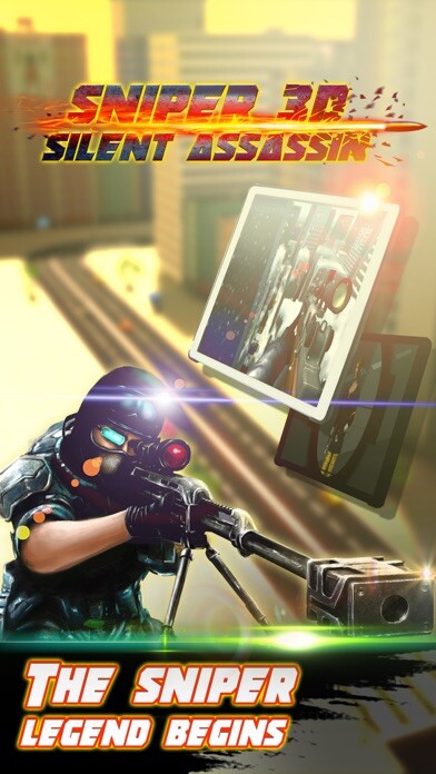 Emulate iPhone app Sniper 3D Silent Assassin: Gun Shooting Free Game using MyAndroid