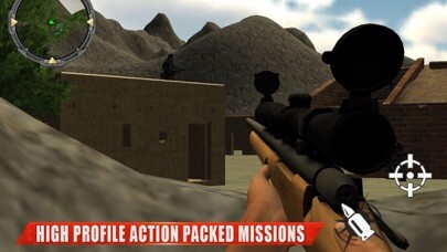 Emulate iPhone app Sniper Army Shooting using MyAndroid