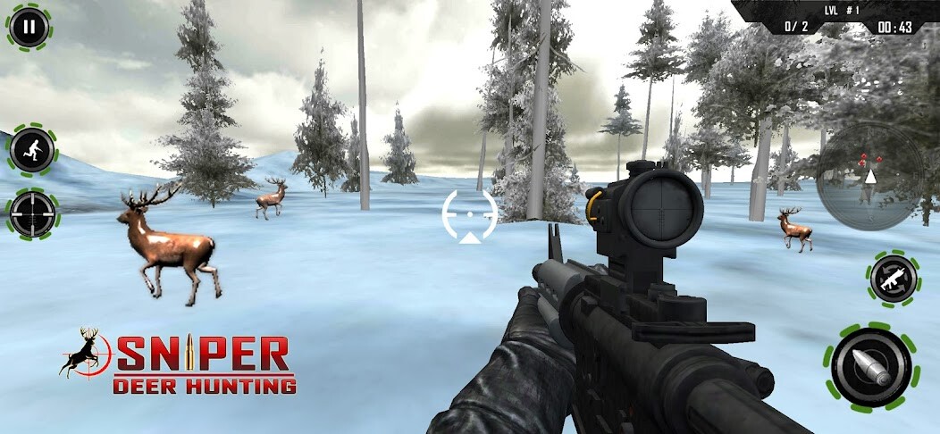 Run android online APK Sniper Deer Hunting Game 3D from MyAndroid or emulate Sniper Deer Hunting Game 3D using MyAndroid