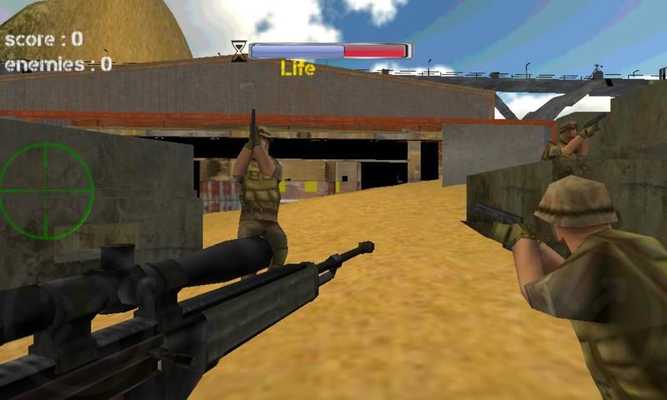 Emulate Android APK Sniper Desert Assassin