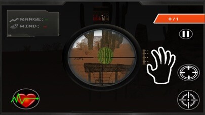 Emulate iPhone app Sniper Fruit Gun Shooting:Hit Target Challenge using MyAndroid Emulate iPhone app Sniper Fruit Gun Shooting:Hit Target Challenge using MyAndroid
