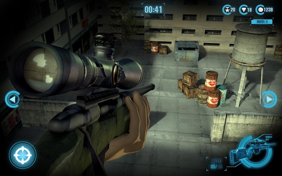 Run android online APK Sniper Gun 3D: Hitman Shooter from MyAndroid or emulate Sniper Gun 3D: Hitman Shooter using MyAndroid