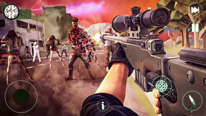 Emulate iPhone app Sniper Zombie Hunting 3D Games using MyAndroid