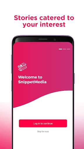 Run android online APK SnippetMedia Lite - News & Earn Real Cash! from MyAndroid or emulate SnippetMedia Lite - News & Earn Real Cash! using MyAndroid