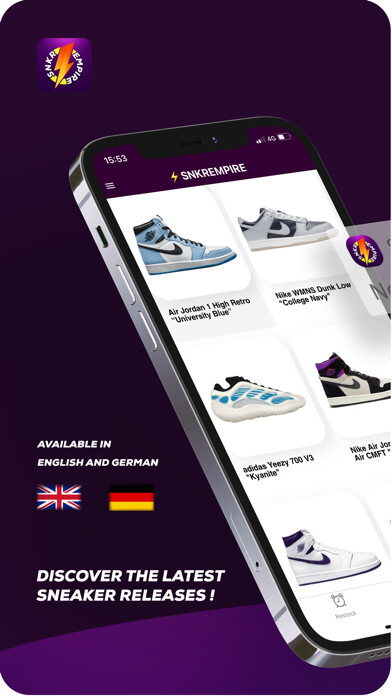 Emulate iPhone app SNKREMPIRE - Sneaker App using MyAndroid Emulate iPhone app SNKREMPIRE - Sneaker App using MyAndroid
