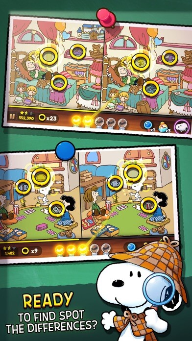 Emulate iPhone app Snoopy Spot the Difference using MyAndroid Emulate iPhone app Snoopy Spot the Difference using MyAndroid