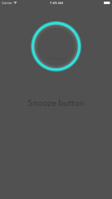 Emulate iPhone app Snooze Button - Sleeping sounds using MyAndroid