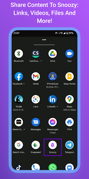 Run android online APK Snoozy - Snooze Tasks Easily from MyAndroid or emulate Snoozy - Snooze Tasks Easily using MyAndroid