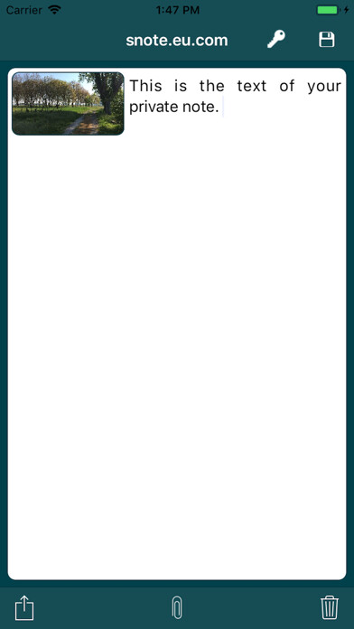 Emulate iPhone app s-Note Lite using MyAndroid