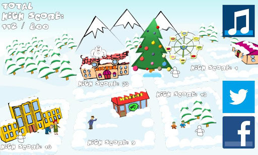 Emulate Android APK SnowBall Fight Winter Game HD