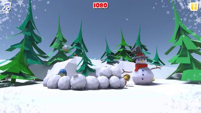 Emulate iPhone app Snowball Fight: Winter Game using MyAndroid