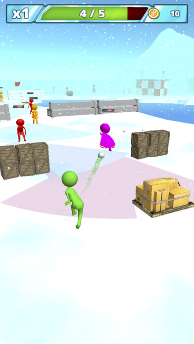 Emulate iPhone app Snowballs Fight 3D using MyAndroid Emulate iPhone app Snowballs Fight 3D using MyAndroid