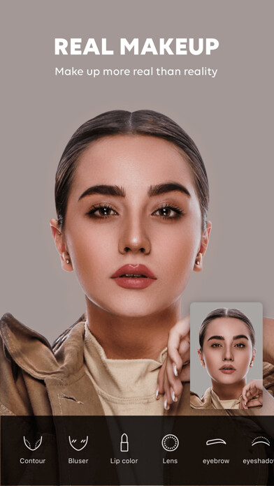 Emulate iPhone app SNOW - Beauty & makeup camera using MyAndroid