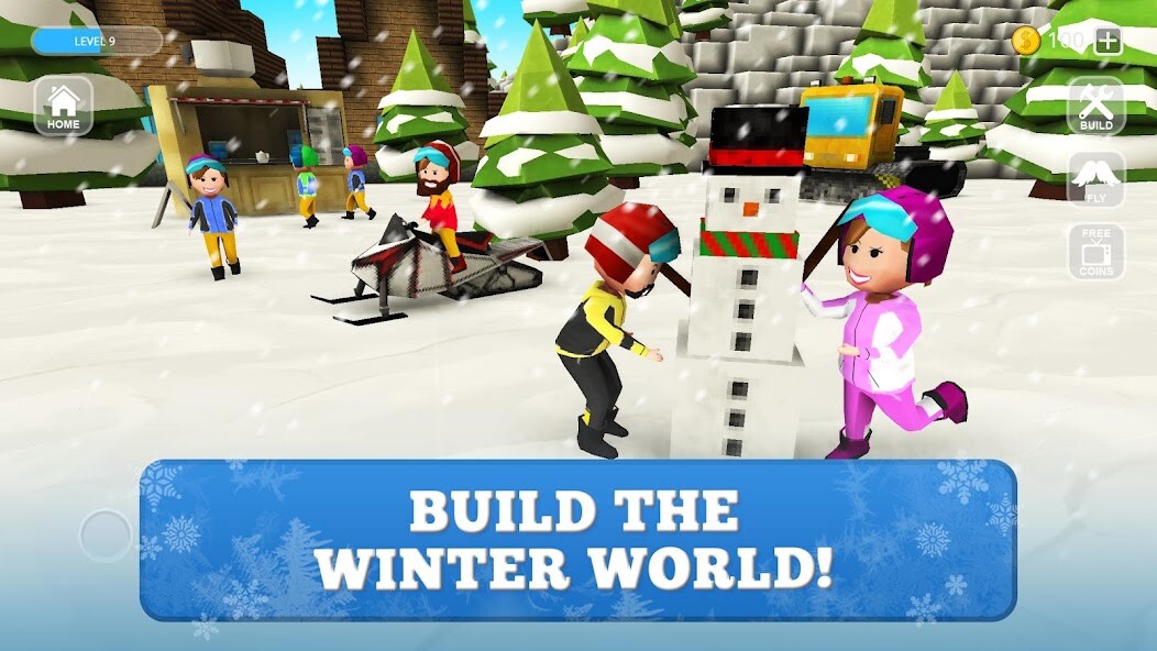 Run android online APK Snowboard Craft: Freeski, Sled Simulator Games 3D from MyAndroid or emulate Snowboard Craft: Freeski, Sled Simulator Games 3D using MyAndroid