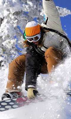 Emulate Android APK snowboarding live wallpapers
