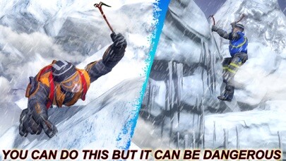 Emulate iPhone app Snow Cliff Climber 2017 using MyAndroid