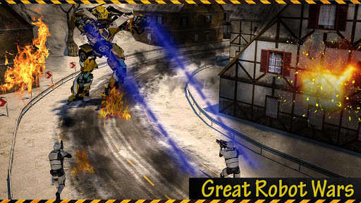Run android online APK Snow excavator crane transform 3d: Robot Superhero from MyAndroid or emulate Snow excavator crane transform 3d: Robot Superhero using MyAndroid