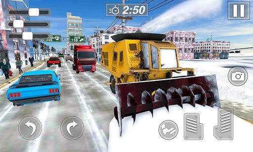 Run android online APK Snow Excavator Gigantic Crane 3D: Snow Plow Game from MyAndroid or emulate Snow Excavator Gigantic Crane 3D: Snow Plow Game using MyAndroid