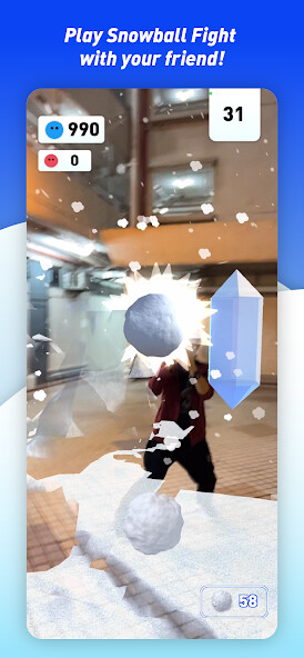 Run android online APK SnowFightAR from MyAndroid or emulate SnowFightAR using MyAndroid