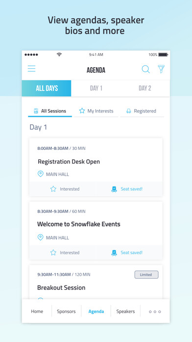 Emulate iPhone app Snowflake Events using MyAndroid Emulate iPhone app Snowflake Events using MyAndroid