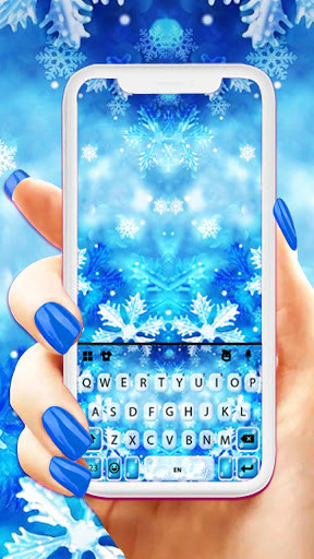 Run android online APK Snowflakes Keyboard Background from MyAndroid or emulate Snowflakes Keyboard Background using MyAndroid