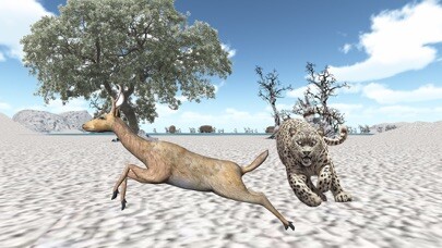 Emulate iPhone app Snow Leopard Survival Attack -  Wild Siberian Beast Hunting Attack Simulation 2016 using MyAndroid