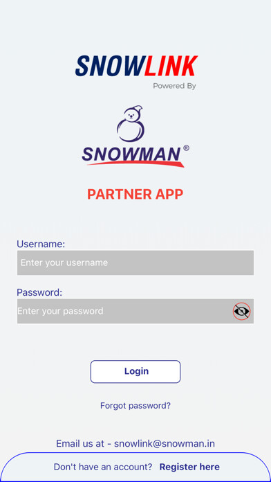 Emulate iPhone app Snowlink Partner App using MyAndroid