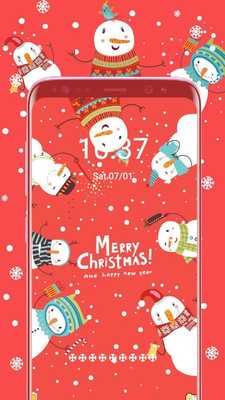 Emulate Android APK Snowman Christmas theme Emulate Android APK Snowman Christmas theme