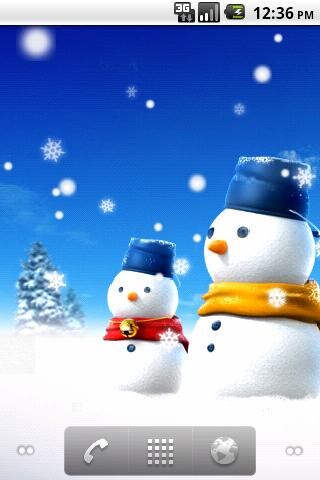 Emulate Android APK SNOWMAN LiveWallpaper Trial Emulate Android APK SNOWMAN LiveWallpaper Trial