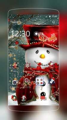 Emulate Android APK Snowman White Theme