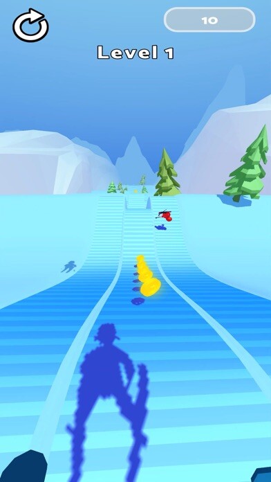 Emulate iPhone app Snow Park Hills using MyAndroid