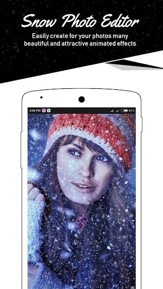 Emulate Android APK Snow Photo Effect